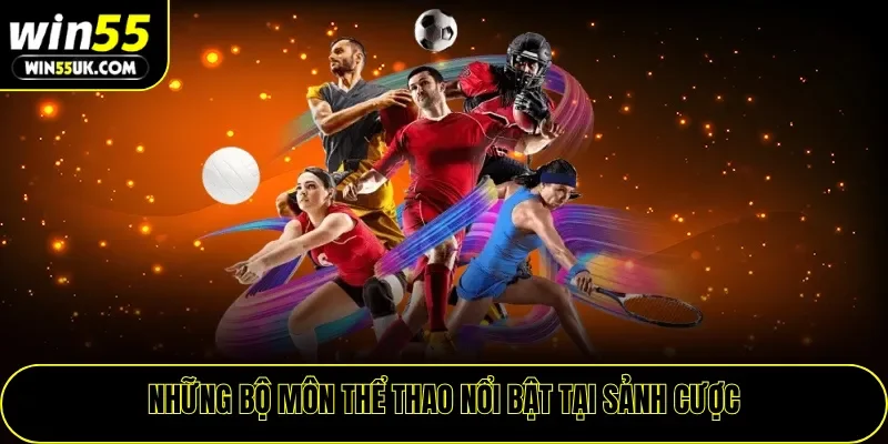 Những bộ môn thể thao nổi bật tại sảnh cược